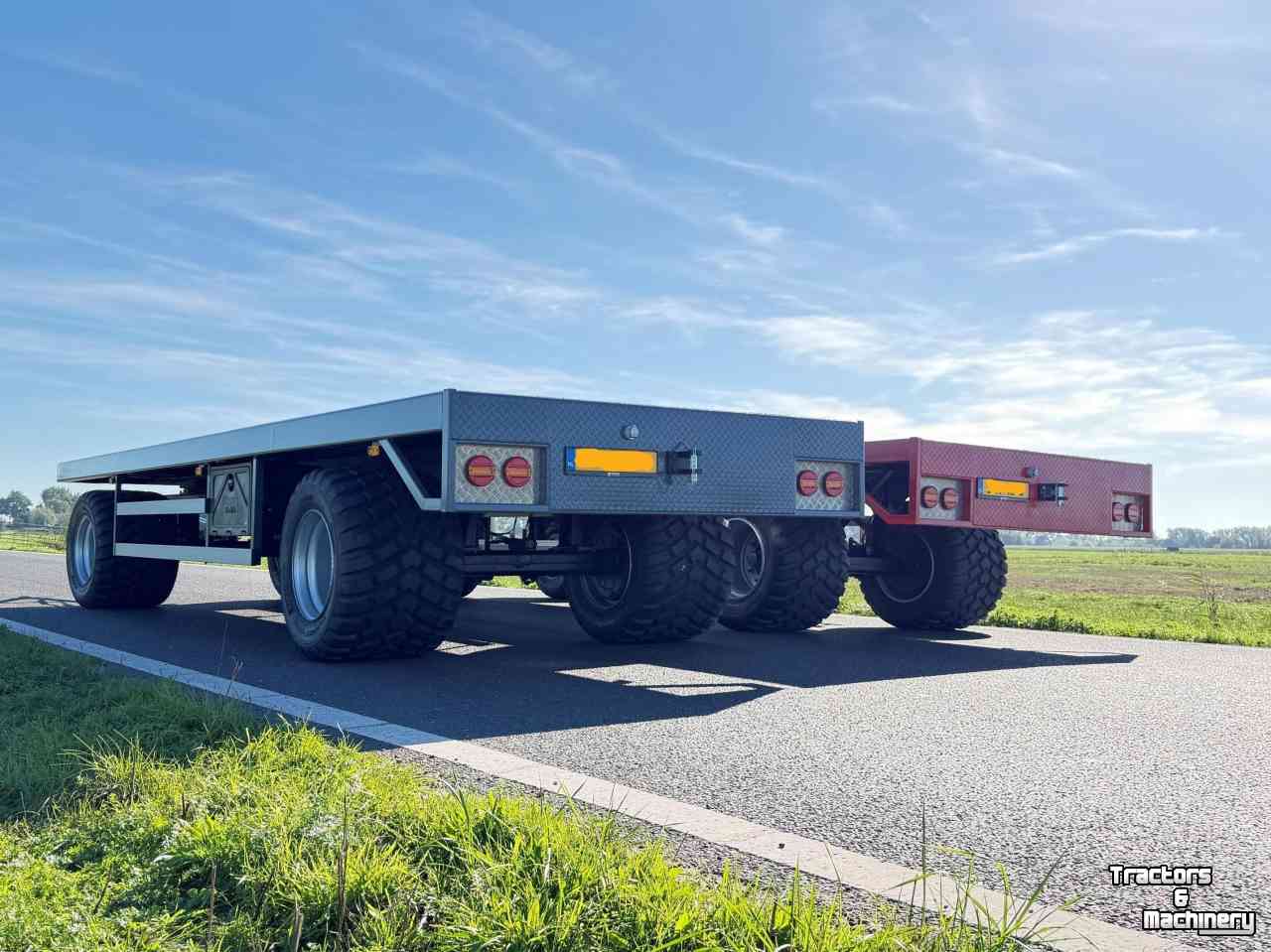 Remorque Midejo Balenwagen / landbouwwagen / balenkar lengte:   6,5, 7,5, 8,5 Midejo