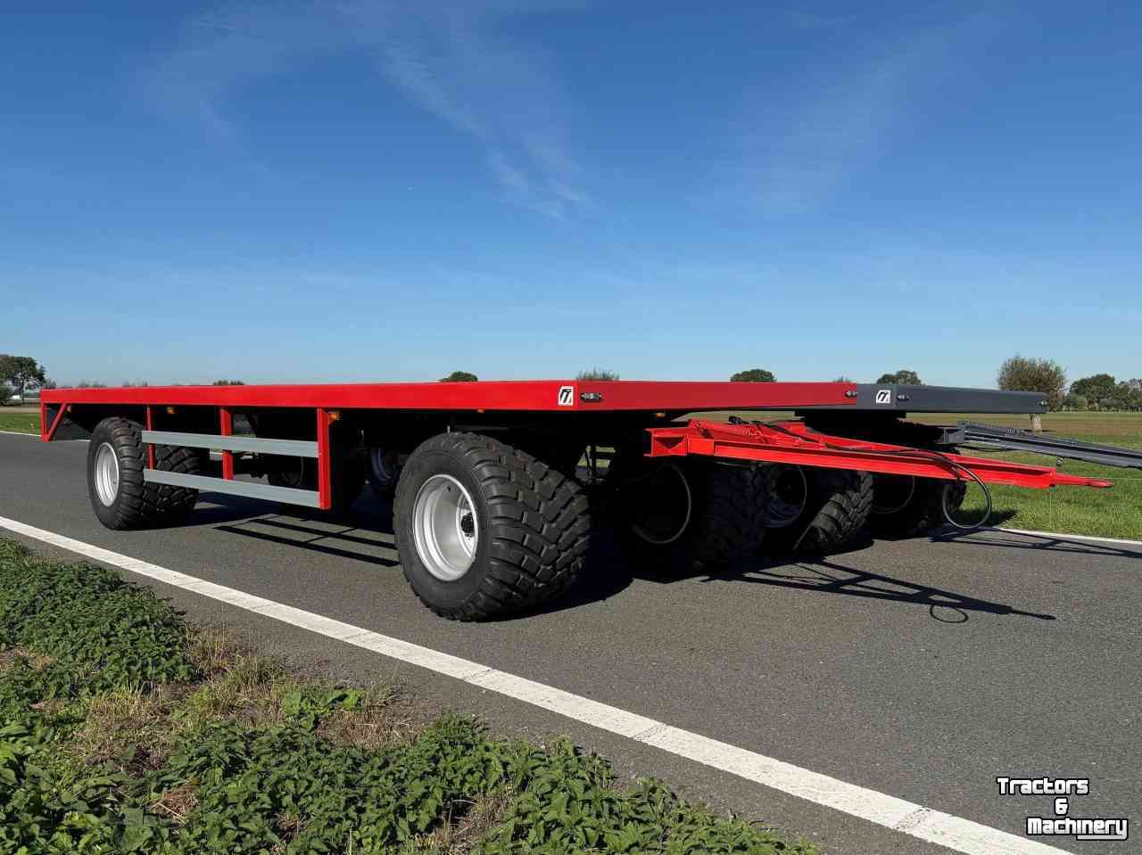 Remorque Midejo Balenwagen / landbouwwagen / balenkar lengte:   6,5, 7,5, 8,5 Midejo