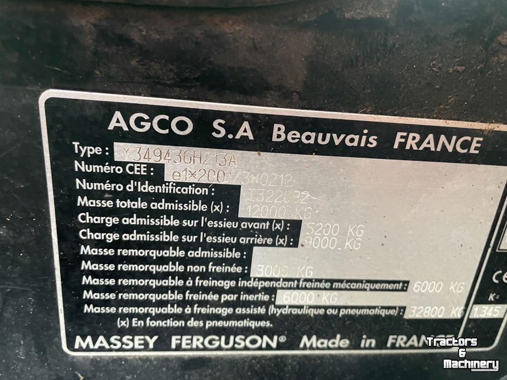 Tracteur Massey Ferguson 7485 DYNA-VT/T3