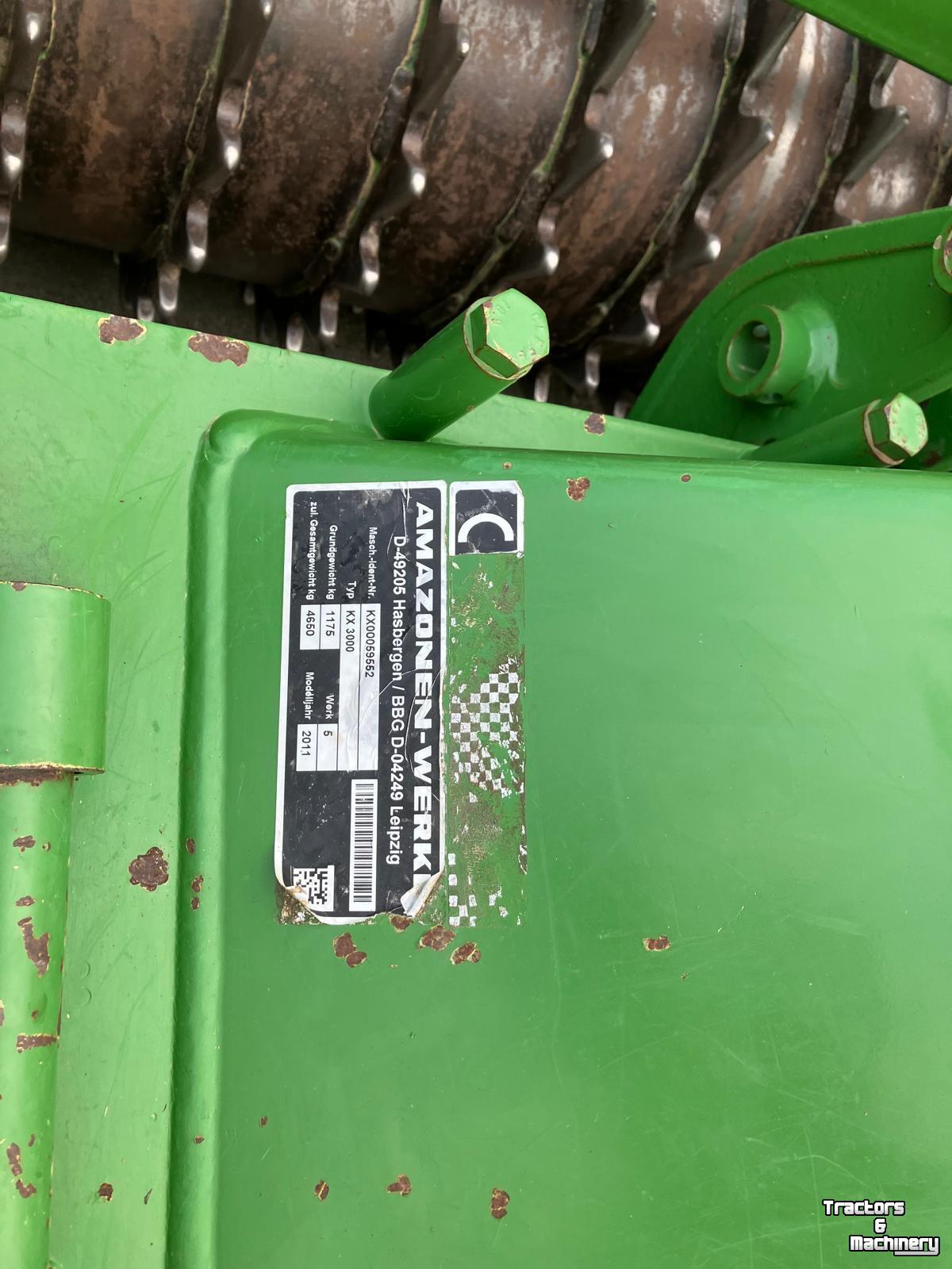 Herse rotative Amazone KX 3000