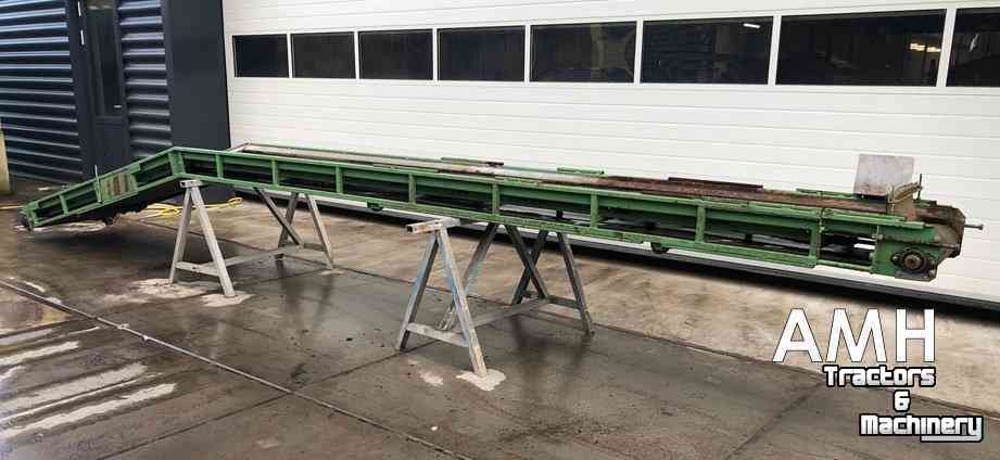 Convoyeur  6600X540 MM TRANSPORTBAND VLAKKE BAND FLAT BELT CONVEYOR BELT FLACHBAND FÖRDERBAND