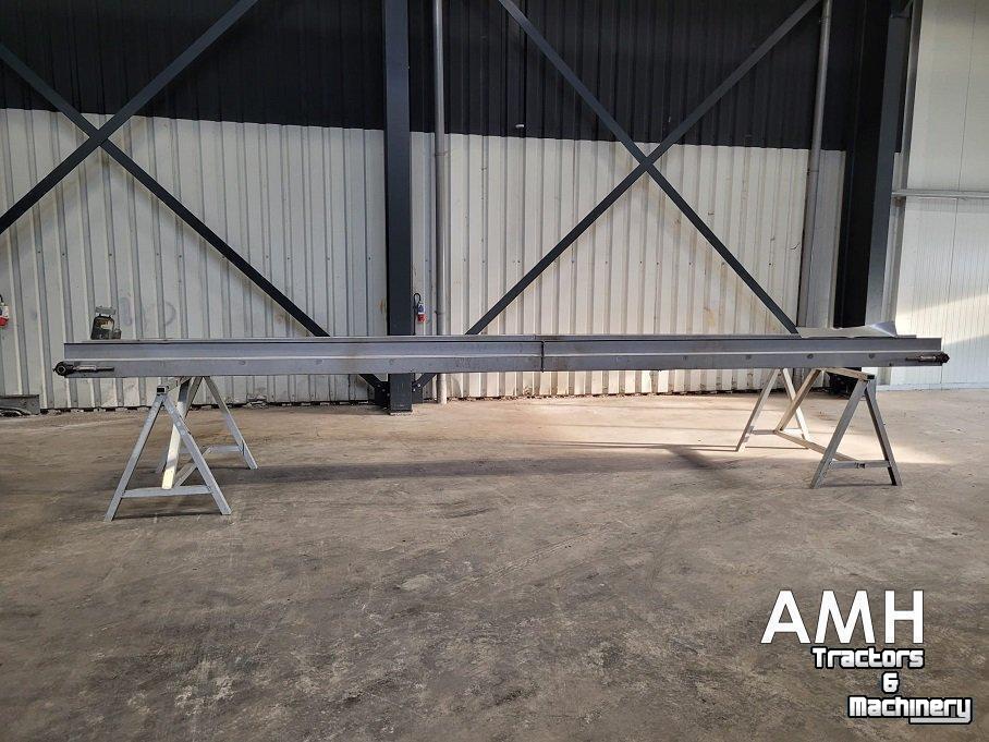 Convoyeur  Vlakke band 6100X300 TRANSPORTBAND VLAKKE BAND FLAT BELT CONVEYOR BELT FLACHBAND FÖRDERBAND