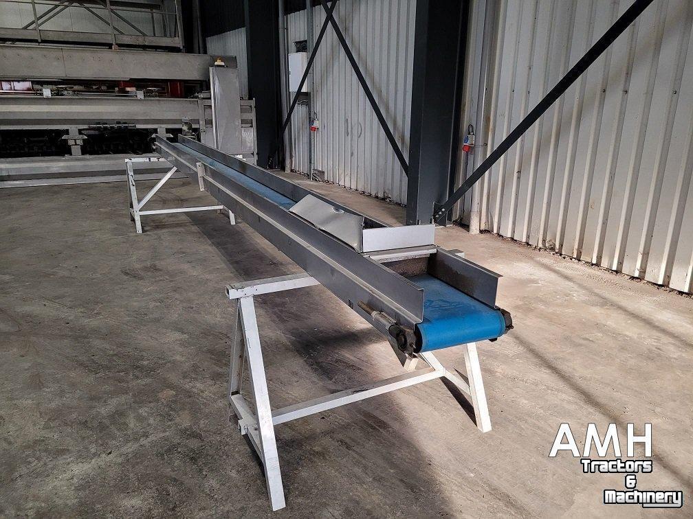 Convoyeur  Vlakke band 6100X300 TRANSPORTBAND VLAKKE BAND FLAT BELT CONVEYOR BELT FLACHBAND FÖRDERBAND