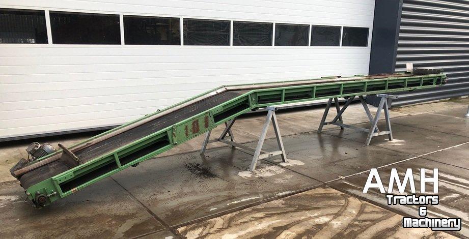 Convoyeur  6600X540 TRANSPORTBAND VLAKKE BAND FLAT BELT CONVEYOR BELT FLACHBAND FÖRDERBAND