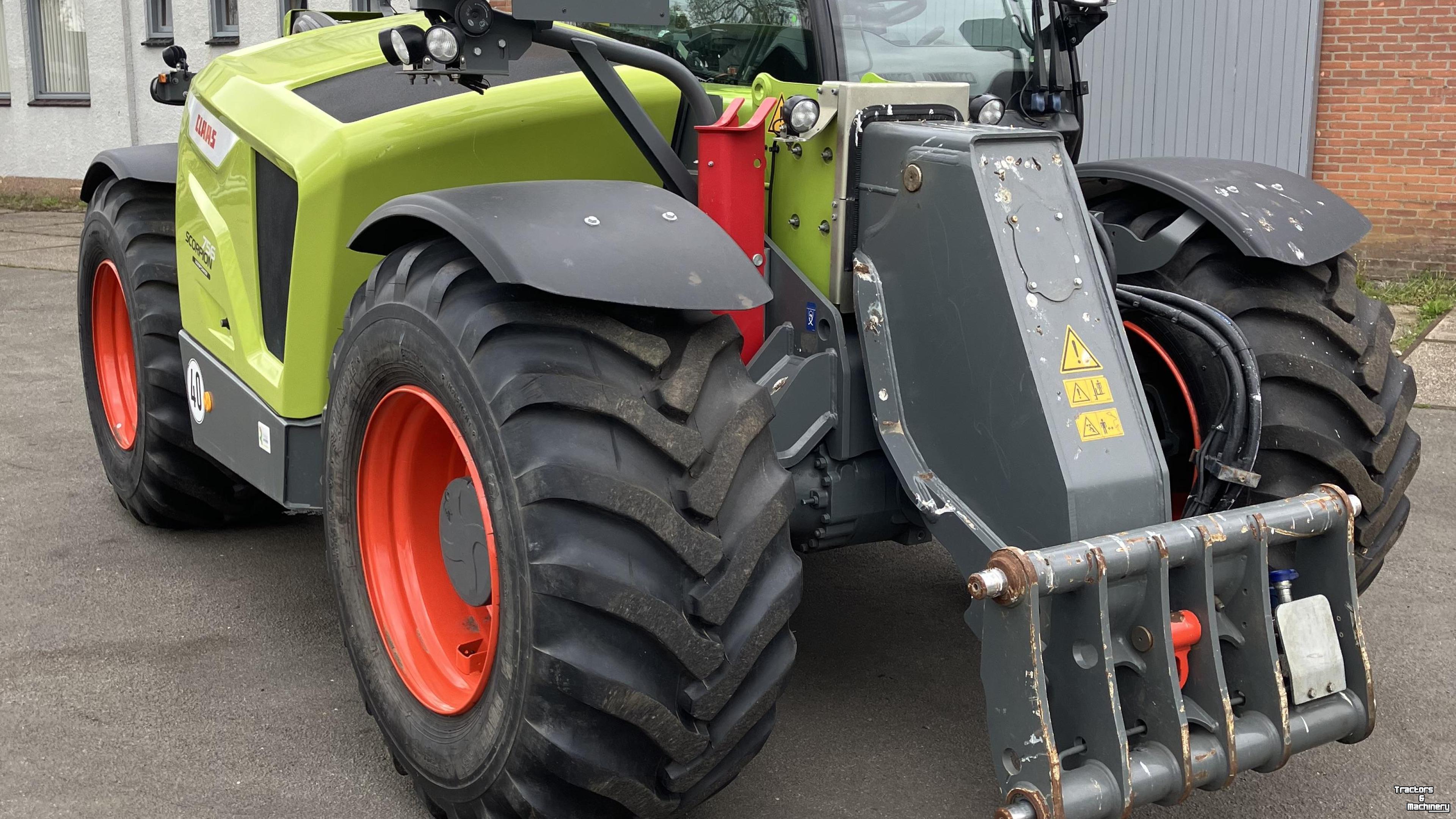 Chargeur Télescopique Claas Scorpion 756