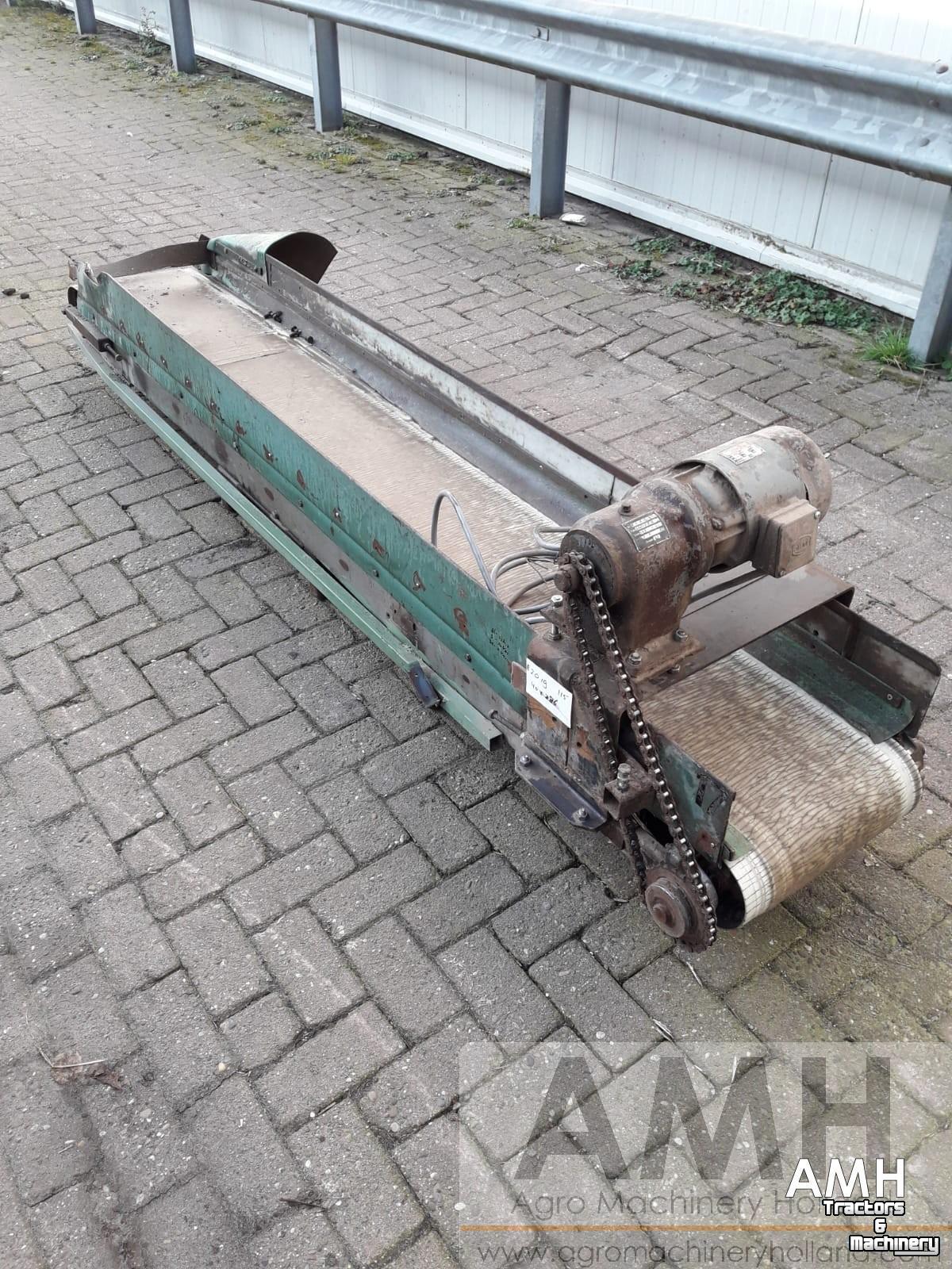 Convoyeur  Vlakke band 2860x400 TRANSPORTBAND VLAKKE BAND FLAT BELT CONVEYOR BELT FLACHBAND FÖRDERBAND