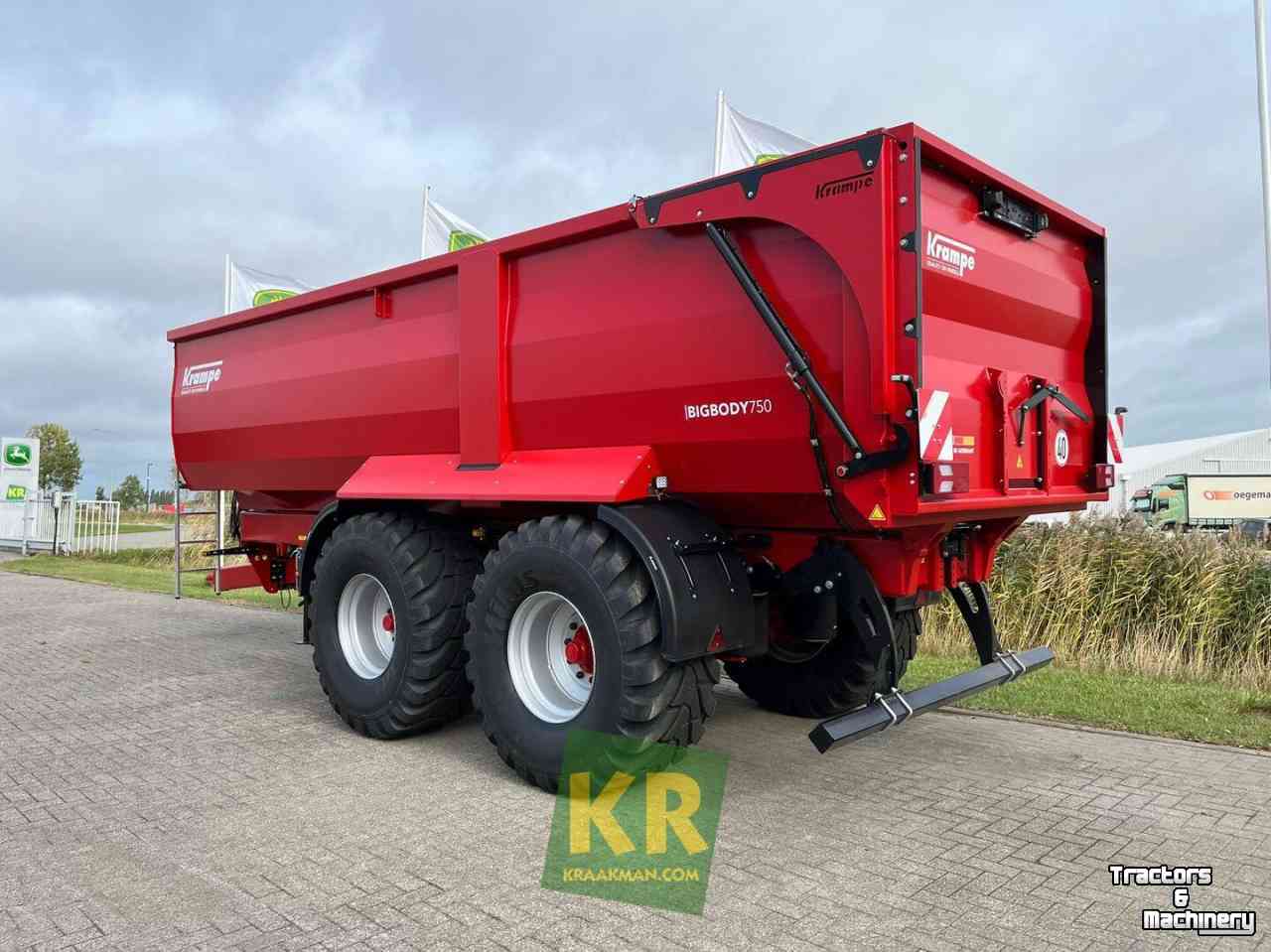 Tombereau / Benne TP Krampe Big Body 750