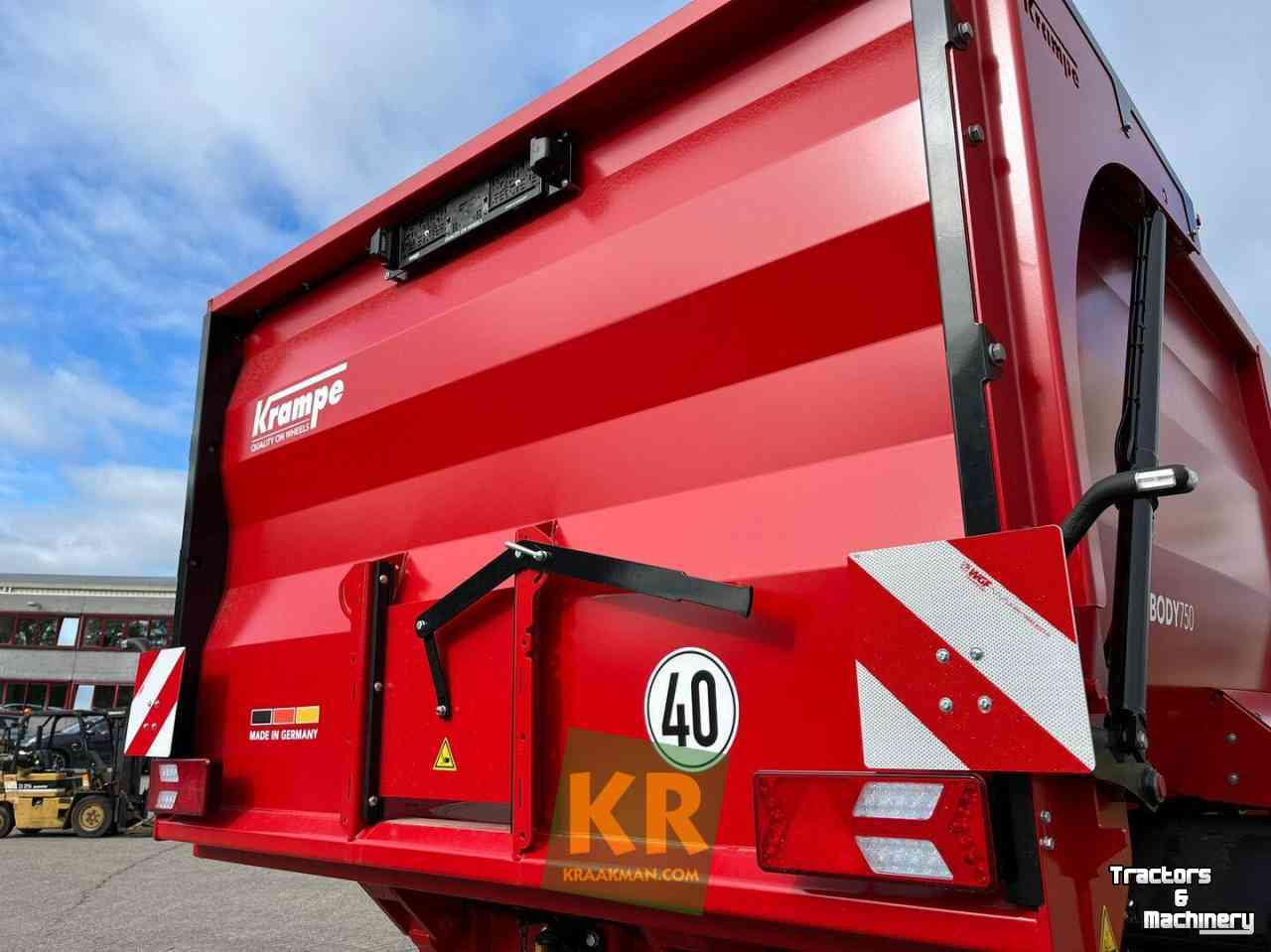 Tombereau / Benne TP Krampe Big Body 750