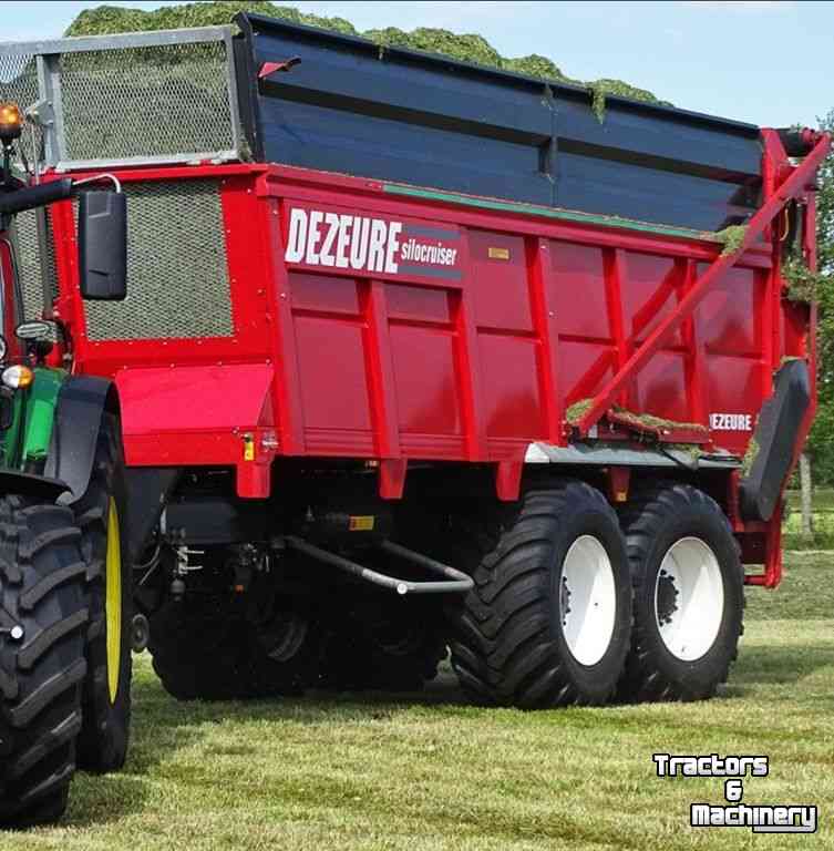 Benne d‘ensilage Dezeure SW45 aangedreven silagewagen