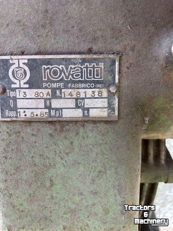 Enrouleur d‘irrigation Rovatti Beregeningspomp