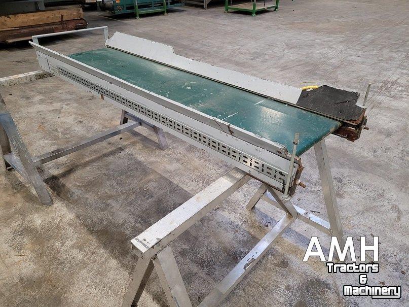 Convoyeur Compas Vlakke band 1800X500 TRANSPORTBAND VLAKKE BAND FLAT BELT CONVEYOR BELT FLACHBAND FÖRDERBAND