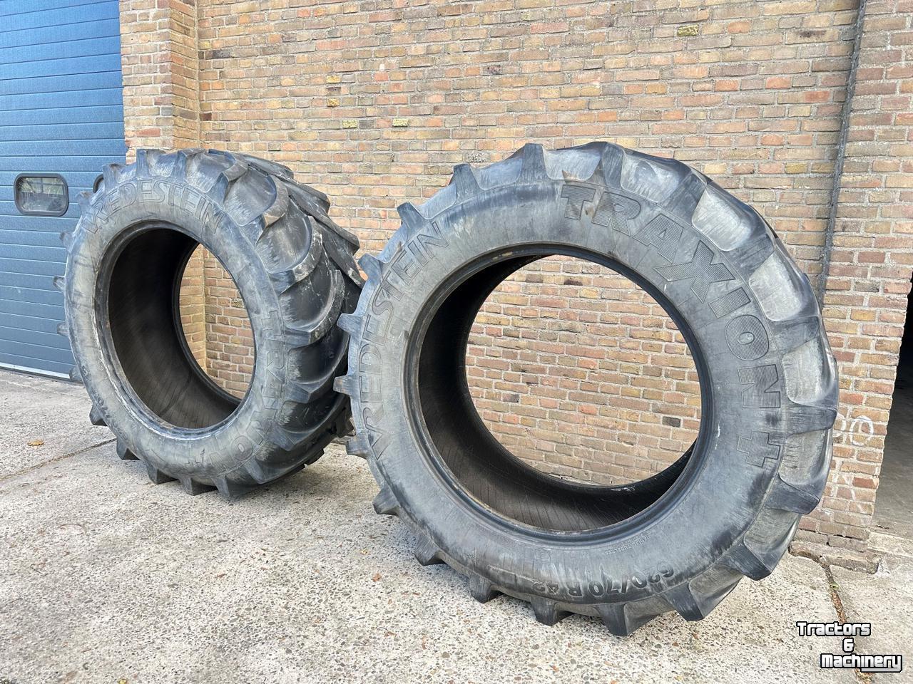 Roues, Pneus, Jantes, Barillets Jumelage Vredestein TRAXION 620/70R42