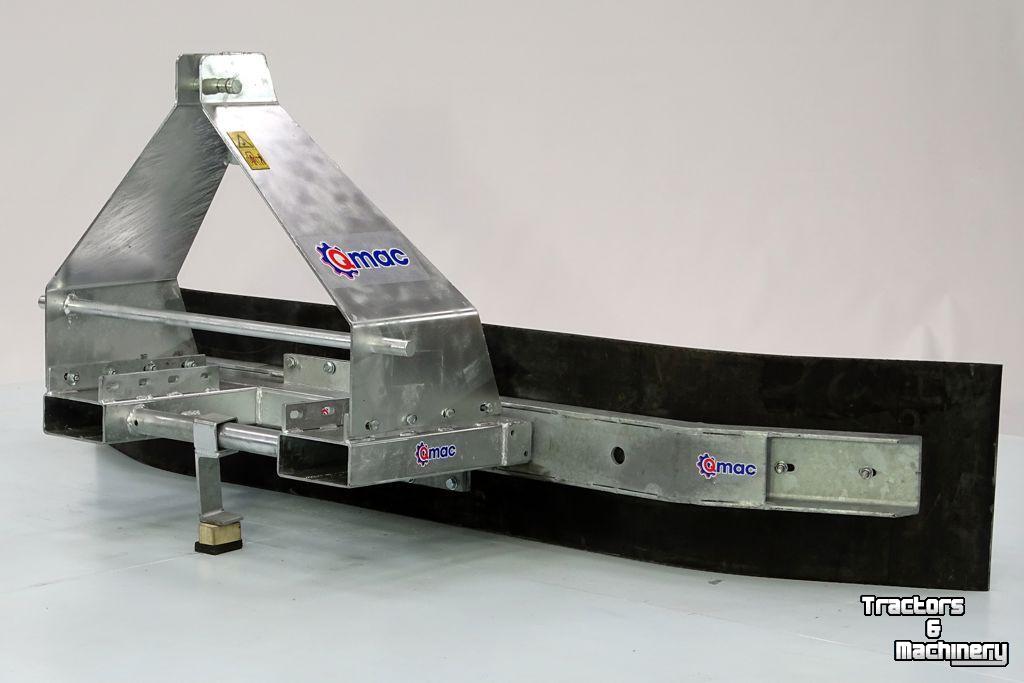 Rabot caoutchouc Qmac 240 SCHUIF VAST CAT2 + LEPELINSTEEK