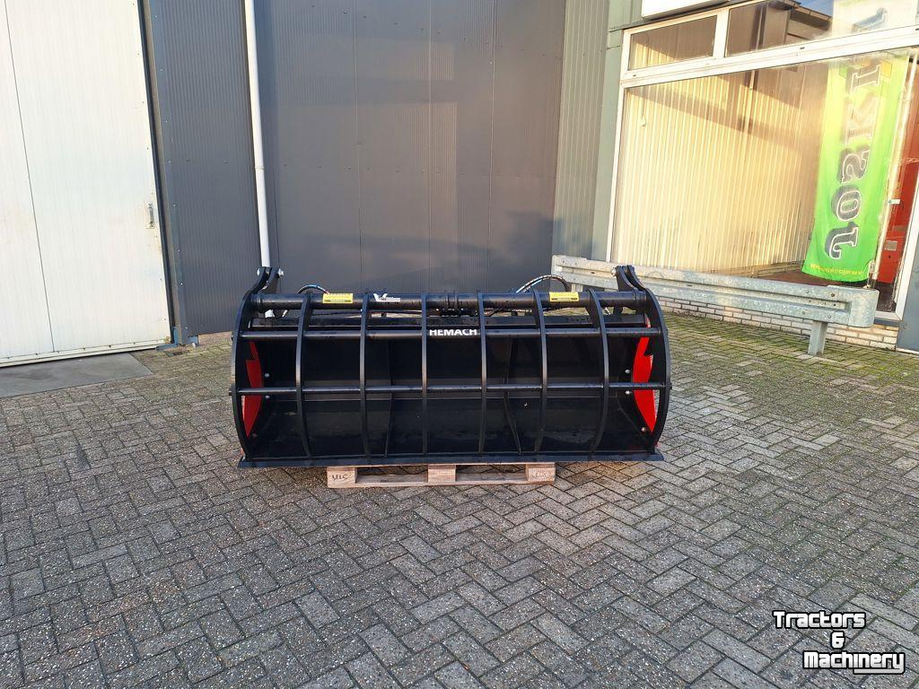 Chargeuse sur pneus Hemach 220 CM
