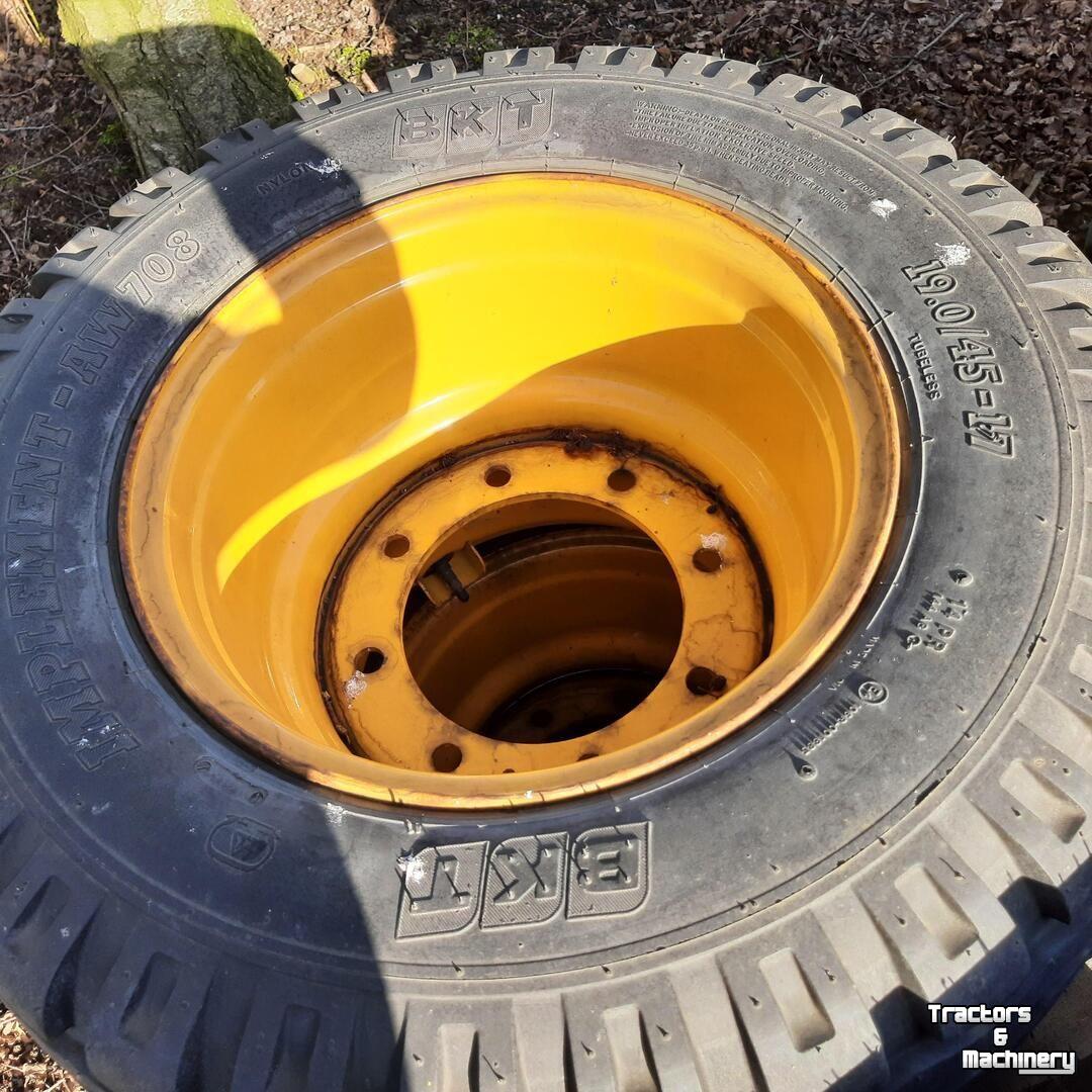 Roues, Pneus, Jantes, Barillets Jumelage BKT 19.0/45R17 banden