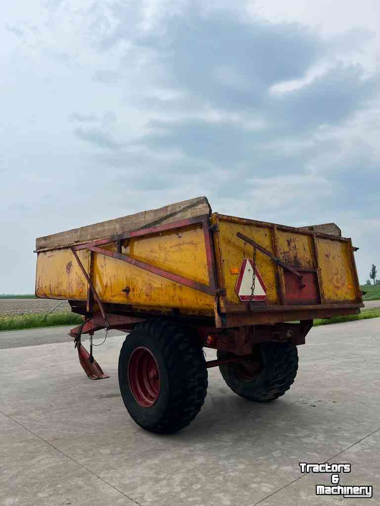 Benne agricole Mullie 7 tons kipwagen / kipper