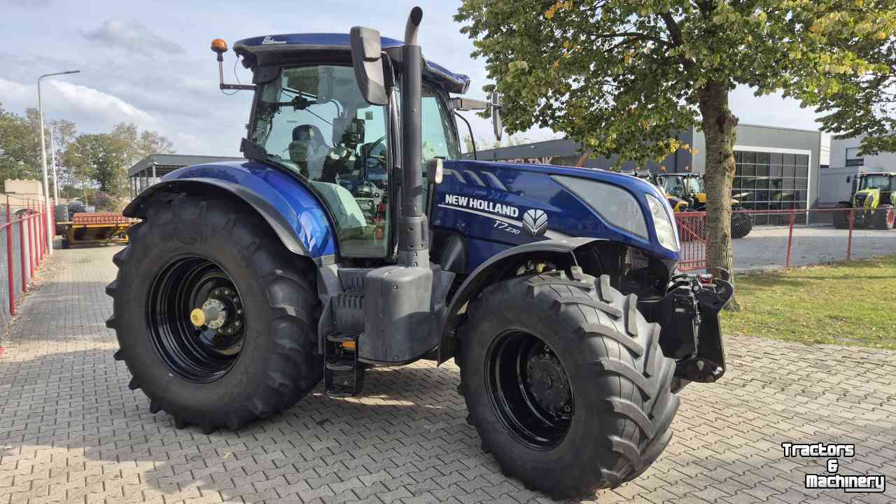 Tracteur New Holland T7.230 PC 40Km/h-eco Lucht, Fronthef, BluePower