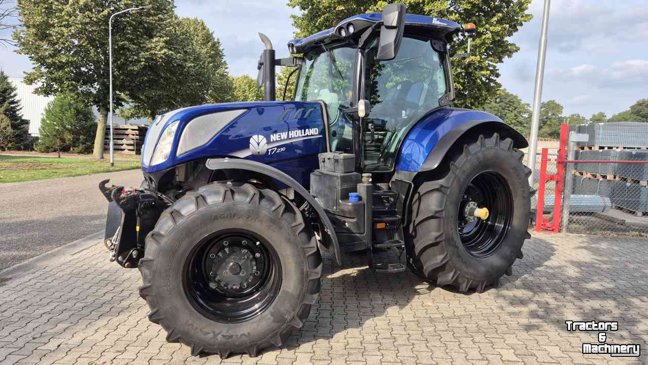 Tracteur New Holland T7.230 PC 40Km/h-eco Lucht, Fronthef, BluePower
