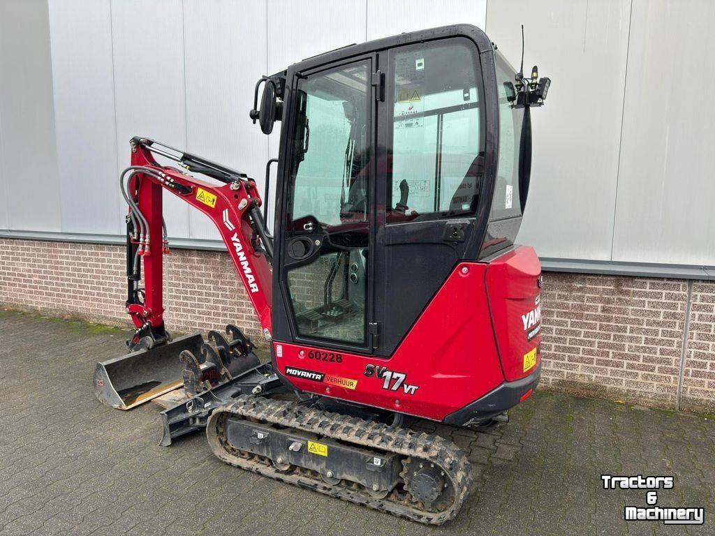 Mini pelleteuse Yanmar SV17VT advance plus