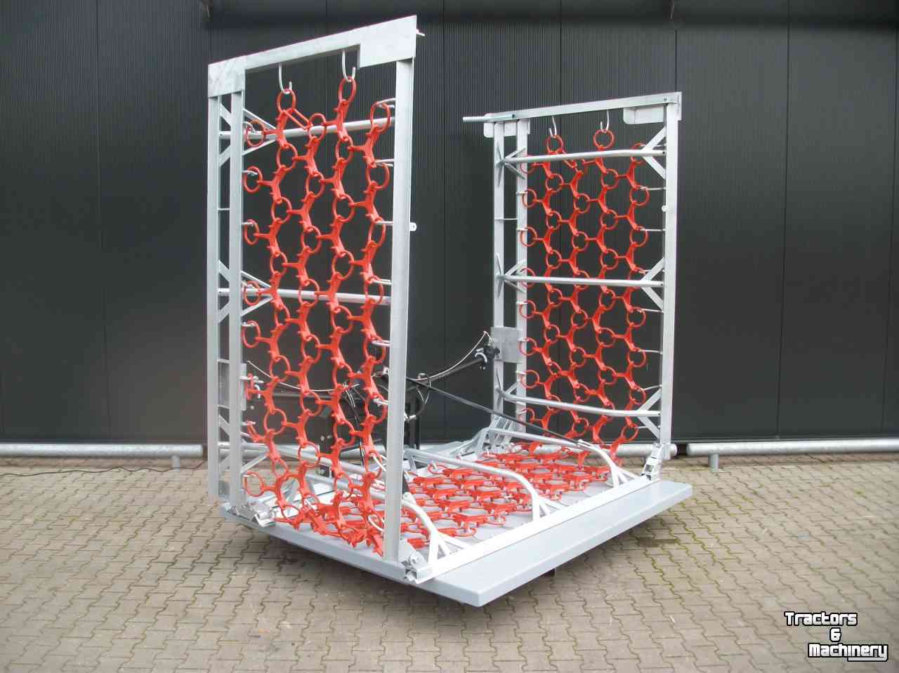 Aérateur de prairie Hofstede Weidesleep weisleep weiland wei gras sleep  4 rijen schakels 2M 3M 4M 5M 6M 8M
