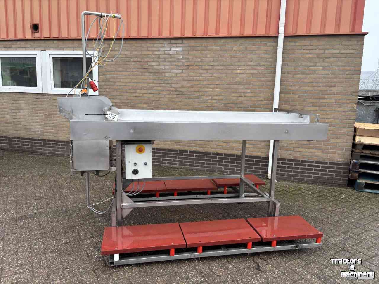 Table de visite  Leesband, RVS, 3-goots