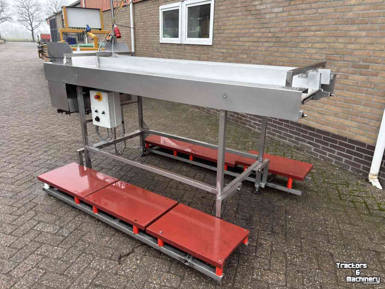 Table de visite  Leesband, RVS, 3-goots