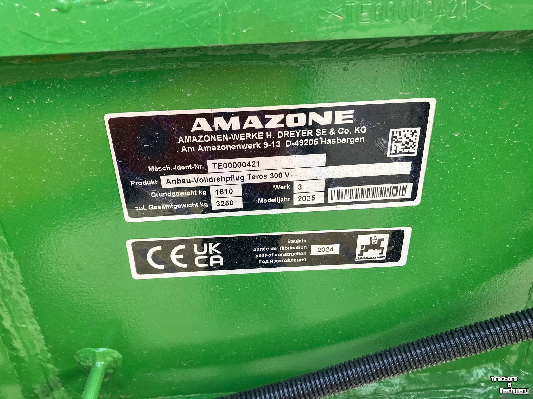 Charrues Amazone Teres 300 V 100