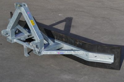 Rabots à lisier Qmac RSTL 320HD Rubberschuif Heavy Duty Erfschuif / Modderschuif / Mestschuif / Sneeuwschuif
