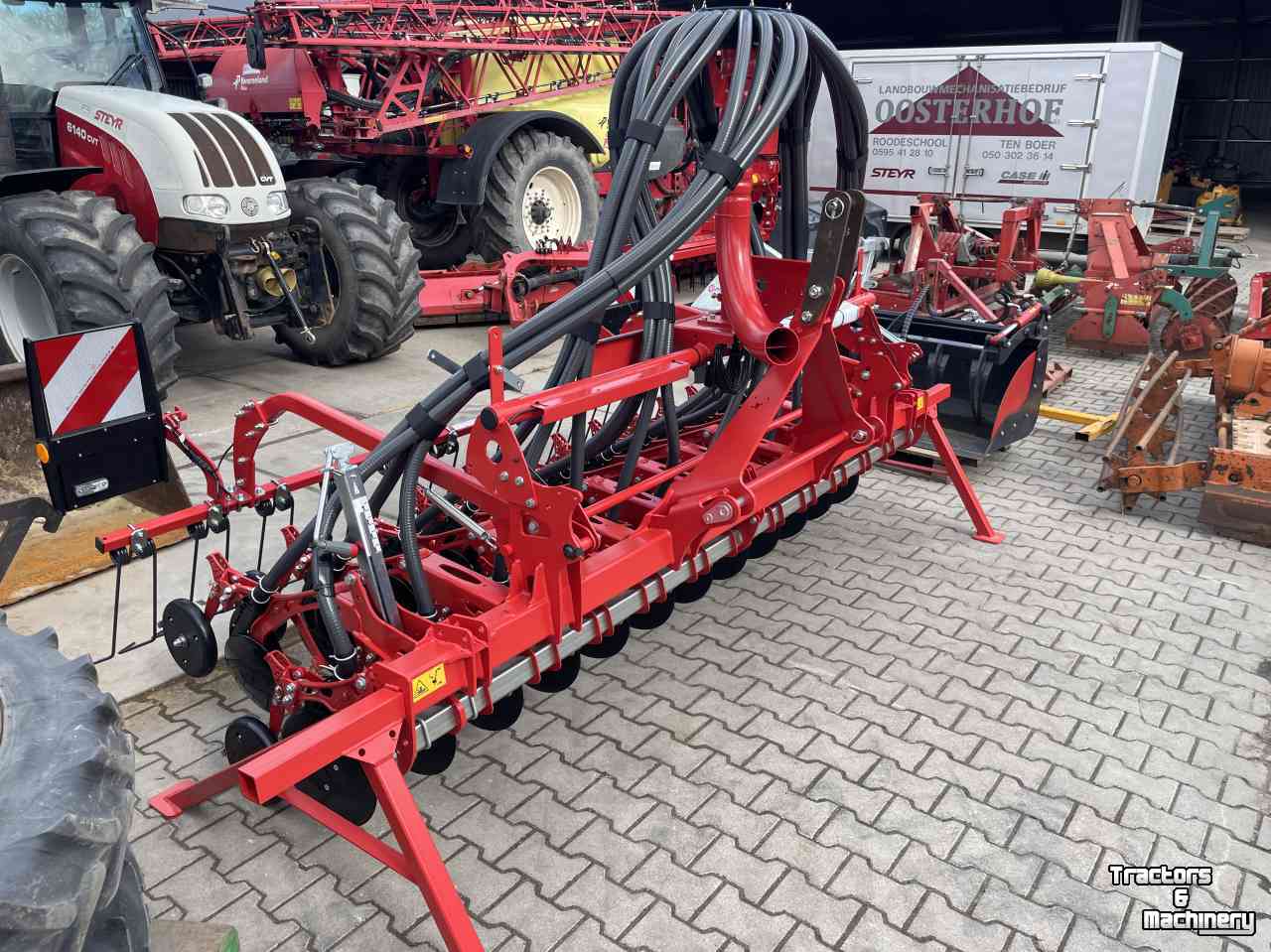 Semoir Kverneland CB 300 met 3 punt aankoppeling