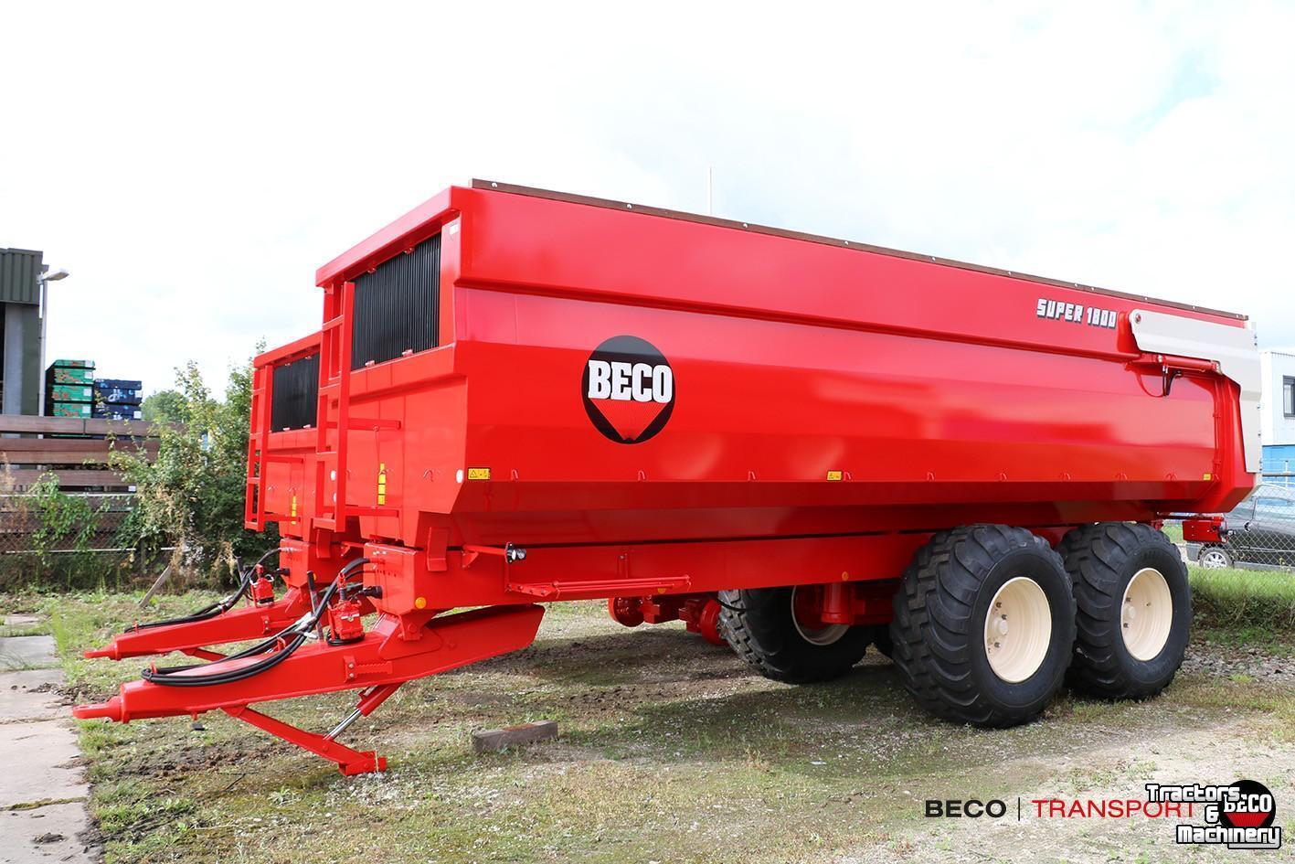 Benne agricole Beco Landbouwkipwagens