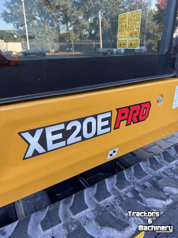Pelles sur pneus XCMG XCMG minigraver lease €230 p/mnd Kubota