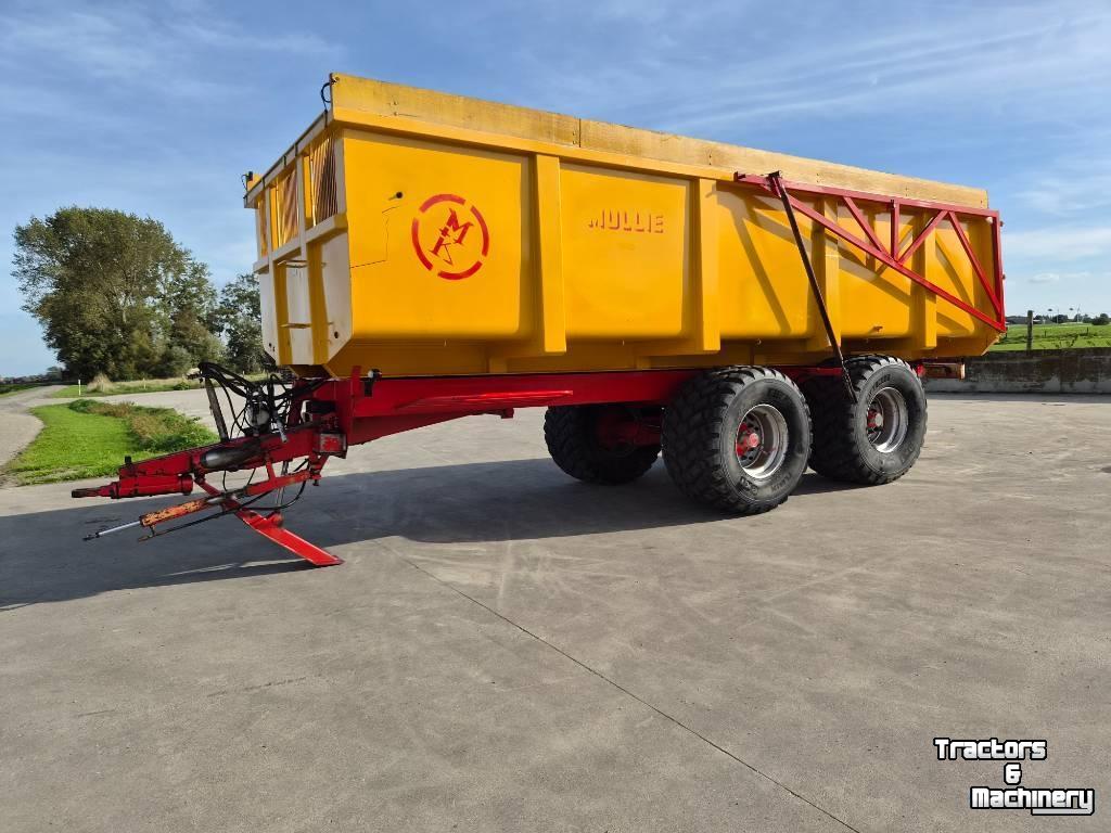 Benne agricole Mullie T16,  16 tons kipper