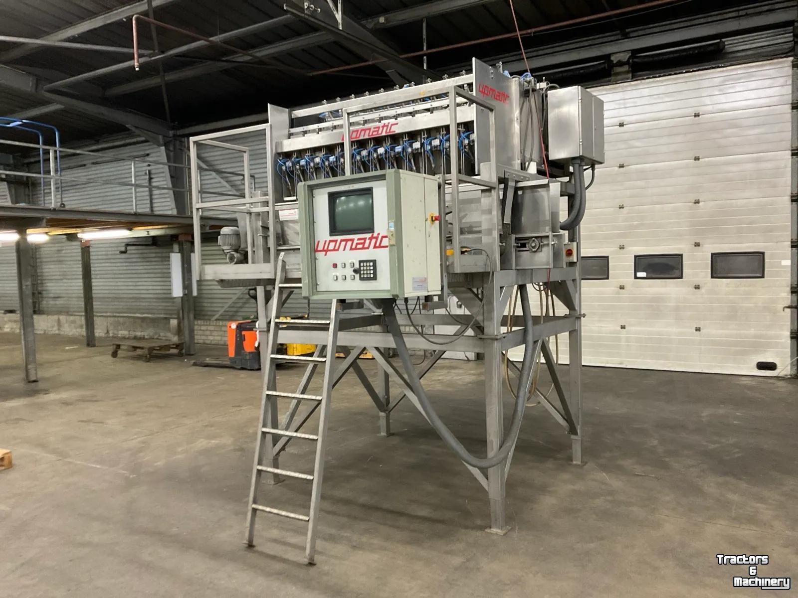 Peseuses  2112 KE  Upmatic 12 baks weger Upmatic 12-head weigher, Upmatic 12-Kopf-Mehrkopfwaage