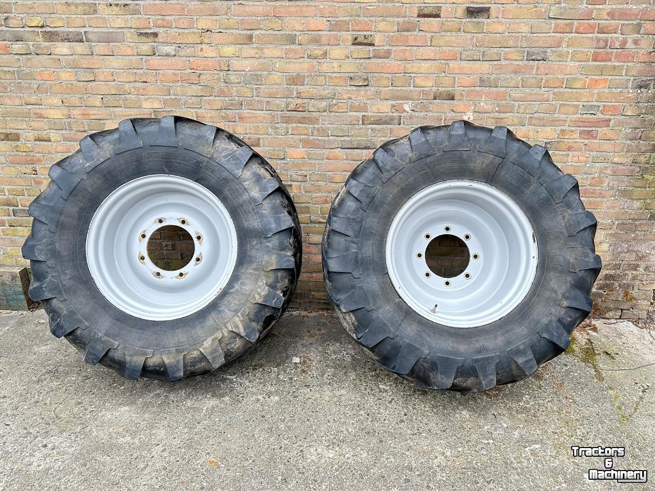 Roues, Pneus, Jantes, Barillets Jumelage Michelin 16.9R24