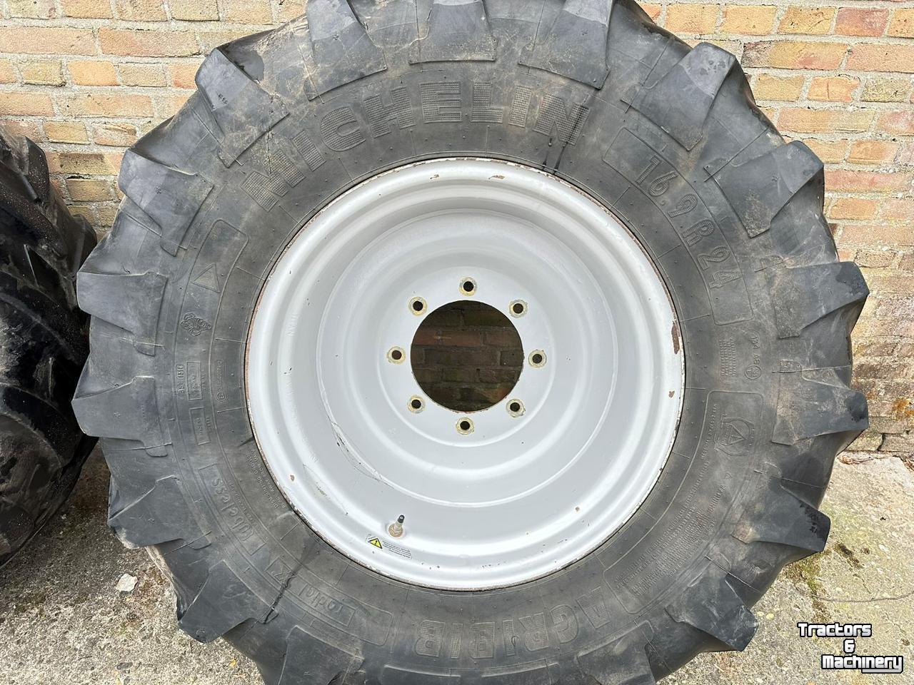 Roues, Pneus, Jantes, Barillets Jumelage Michelin 16.9R24