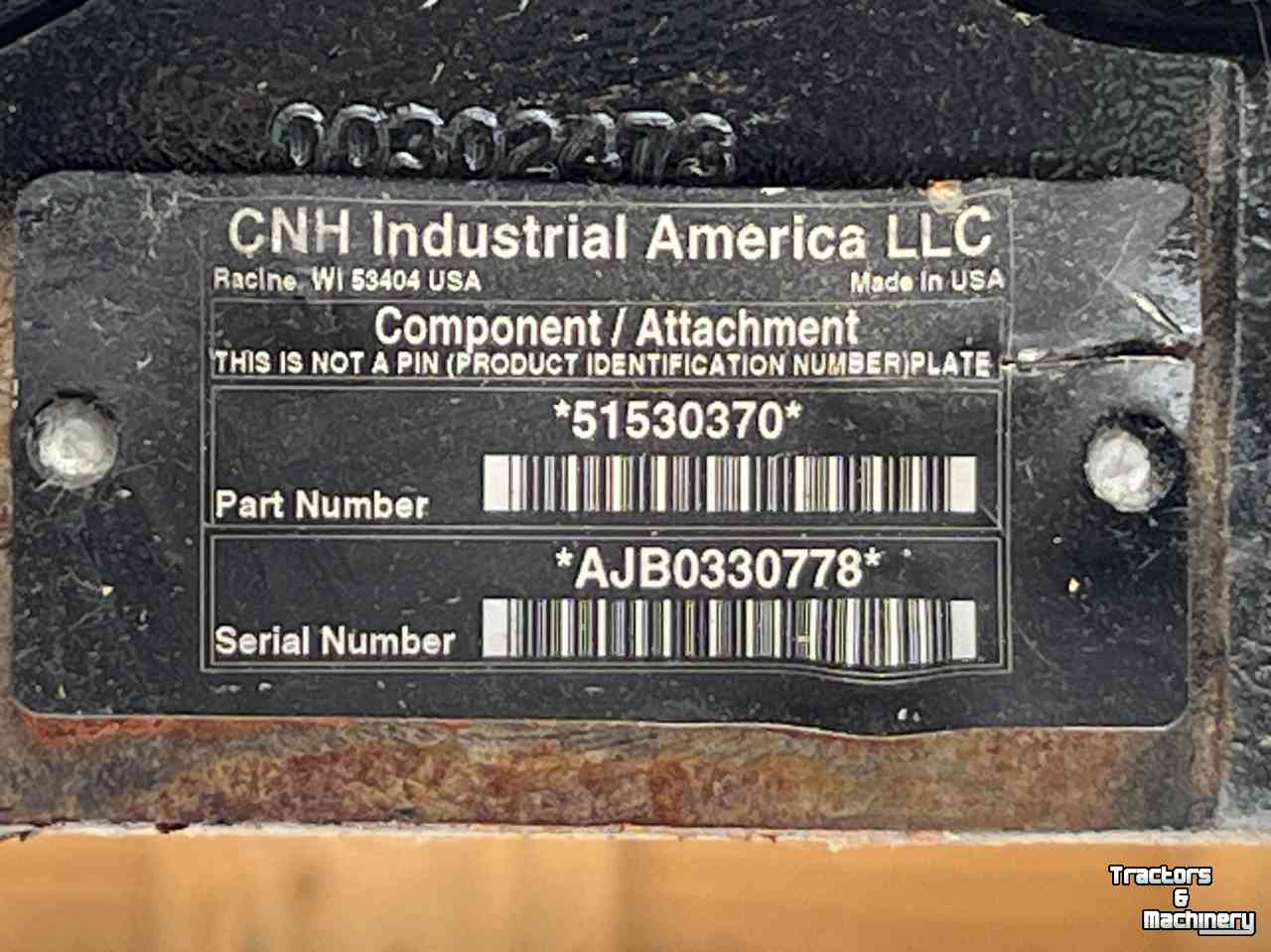 Tracteur New Holland Achteras T9  Quadtrac as Parts nr:51530370
