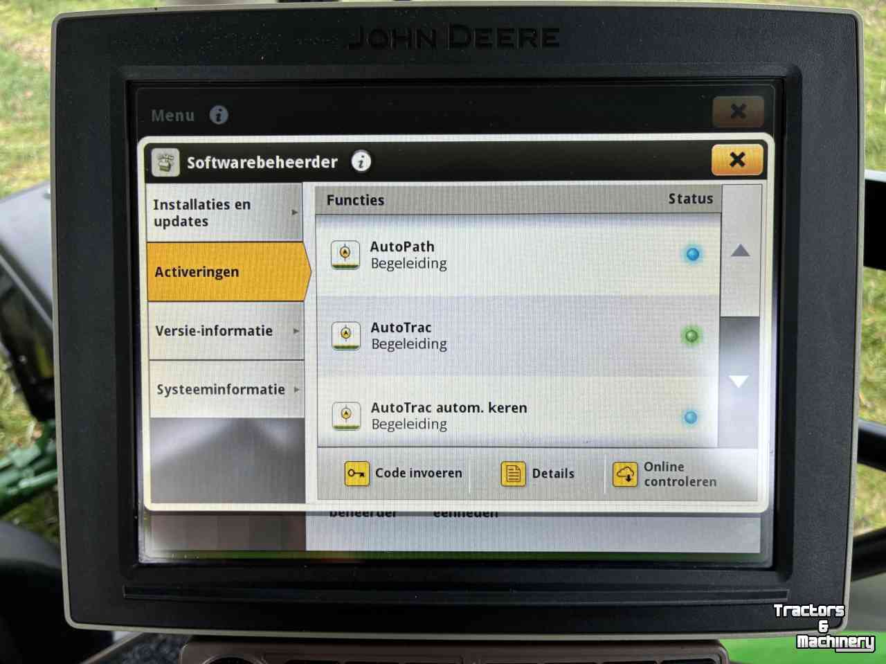 Tracteur John Deere 6155R