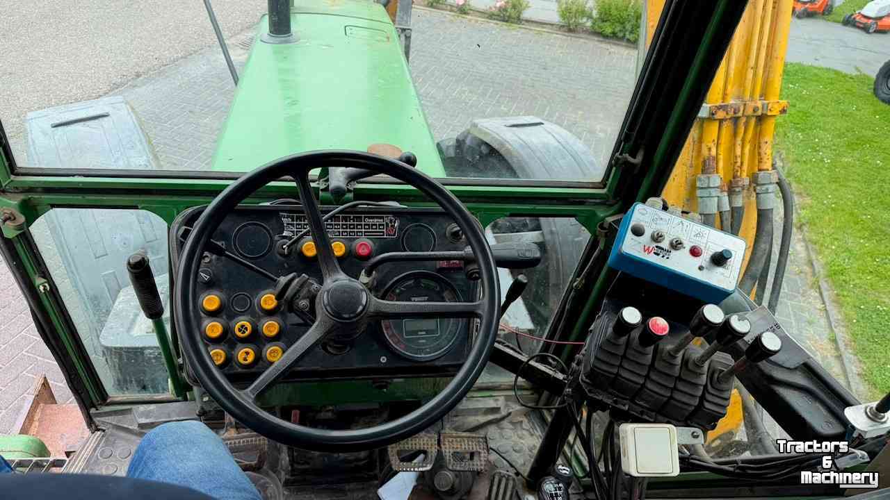 Tracteur Fendt 311 LSA met Herder maaiarm