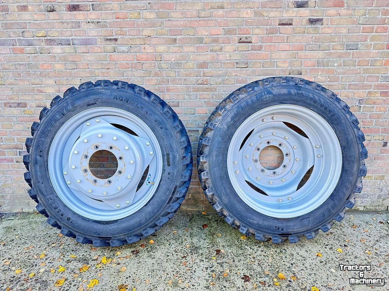 Roues, Pneus, Jantes, Barillets Jumelage Alliance 270/95R32-270/95R48