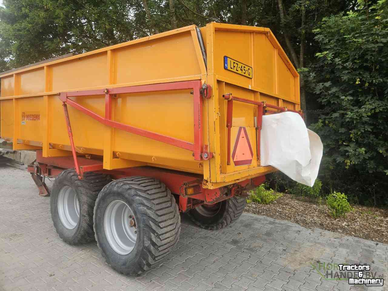 Benne agricole Miedema HST 100 kieper kipper