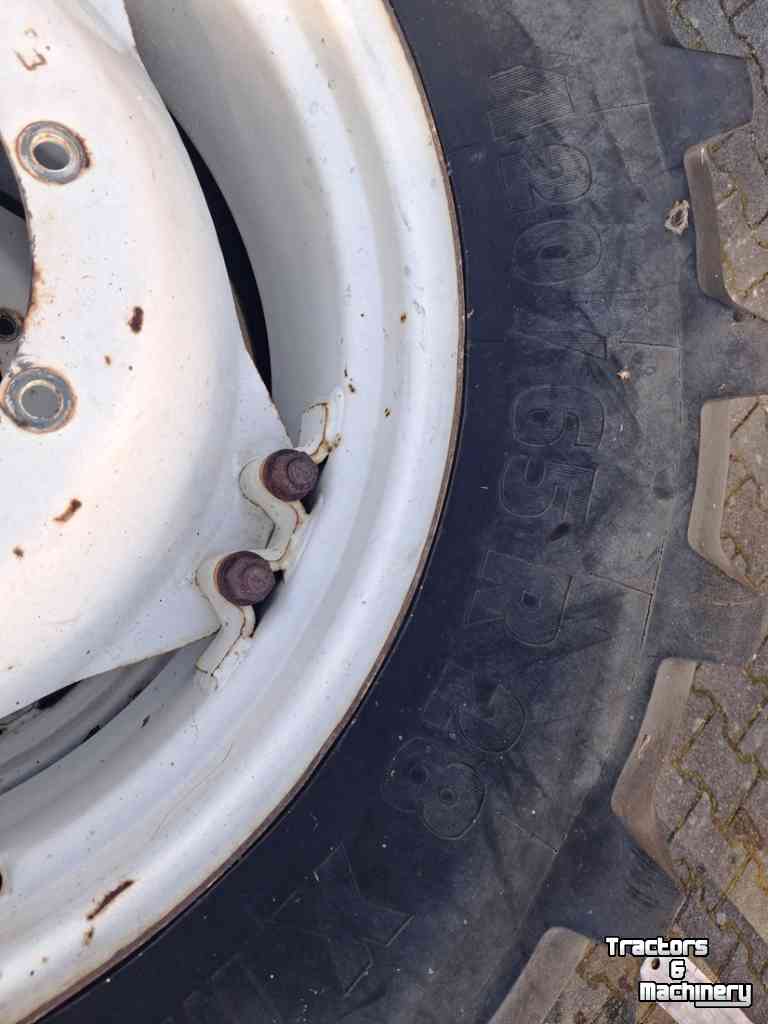 Roues, Pneus, Jantes, Barillets Jumelage Michelin 420/65R28