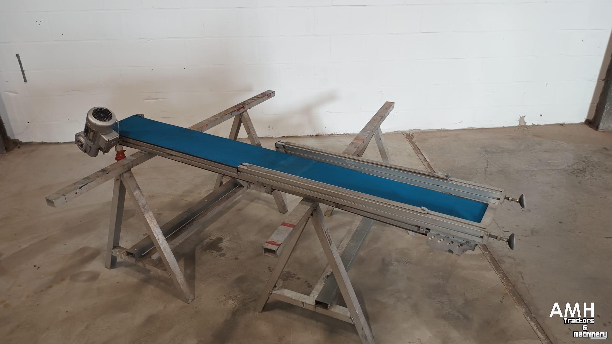 Convoyeur  Vlakke band 2110X250 TRANSPORTBAND VLAKKE BAND FLAT BELT CONVEYOR BELT FLACHBAND FÖRDERBAND