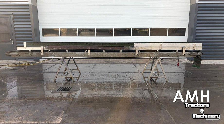Convoyeur  6400X490 Trogband, Troughed belt conveyor, Muldenbandförderer