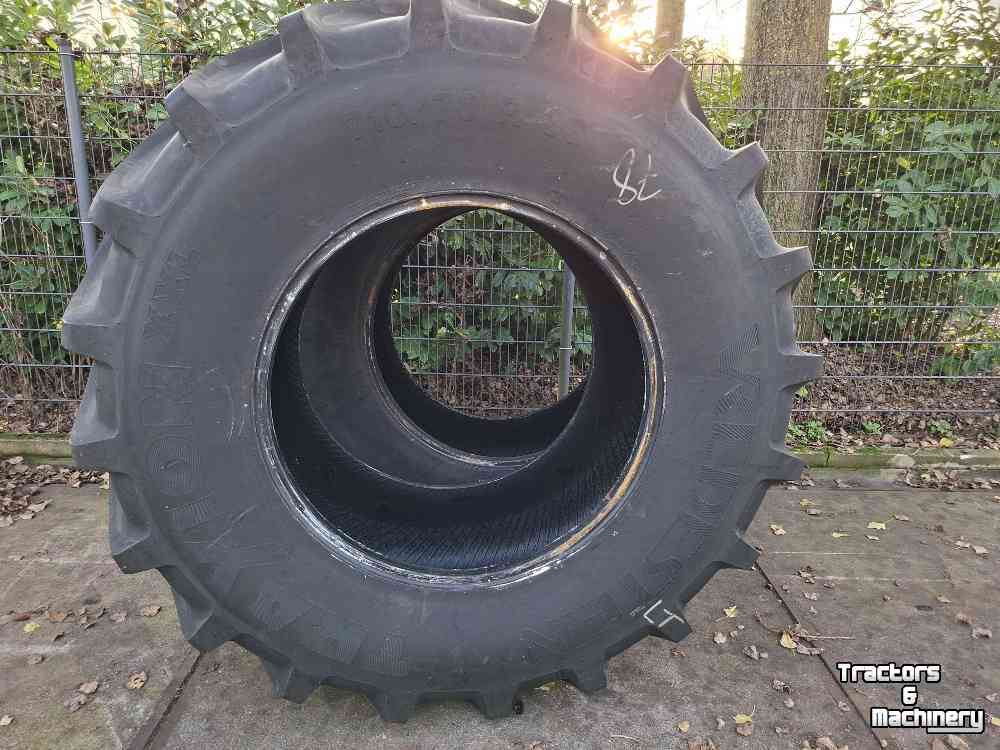 Roues, Pneus, Jantes, Barillets Jumelage Vredestein 710/70R38 Traxion XXL
