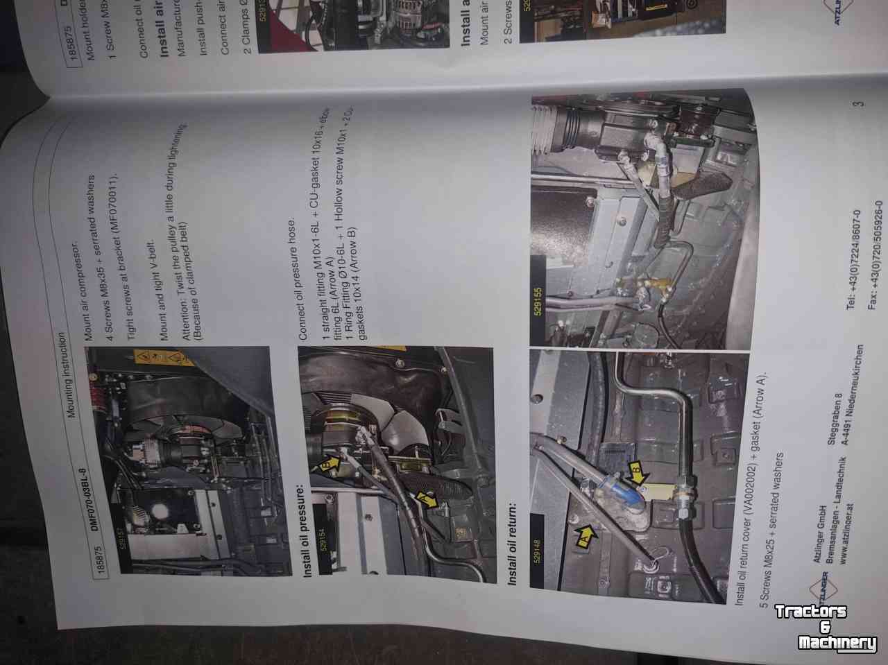 Autres tracteurs et accessoires Massey Ferguson 7485 7490  7495  7400