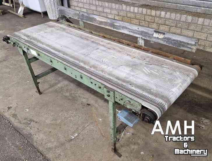 Convoyeur  1965X620 MM TRANSPORTBAND VLAKKE BAND FLAT BELT CONVEYOR BELT FLACHBAND FÖRDERBAND