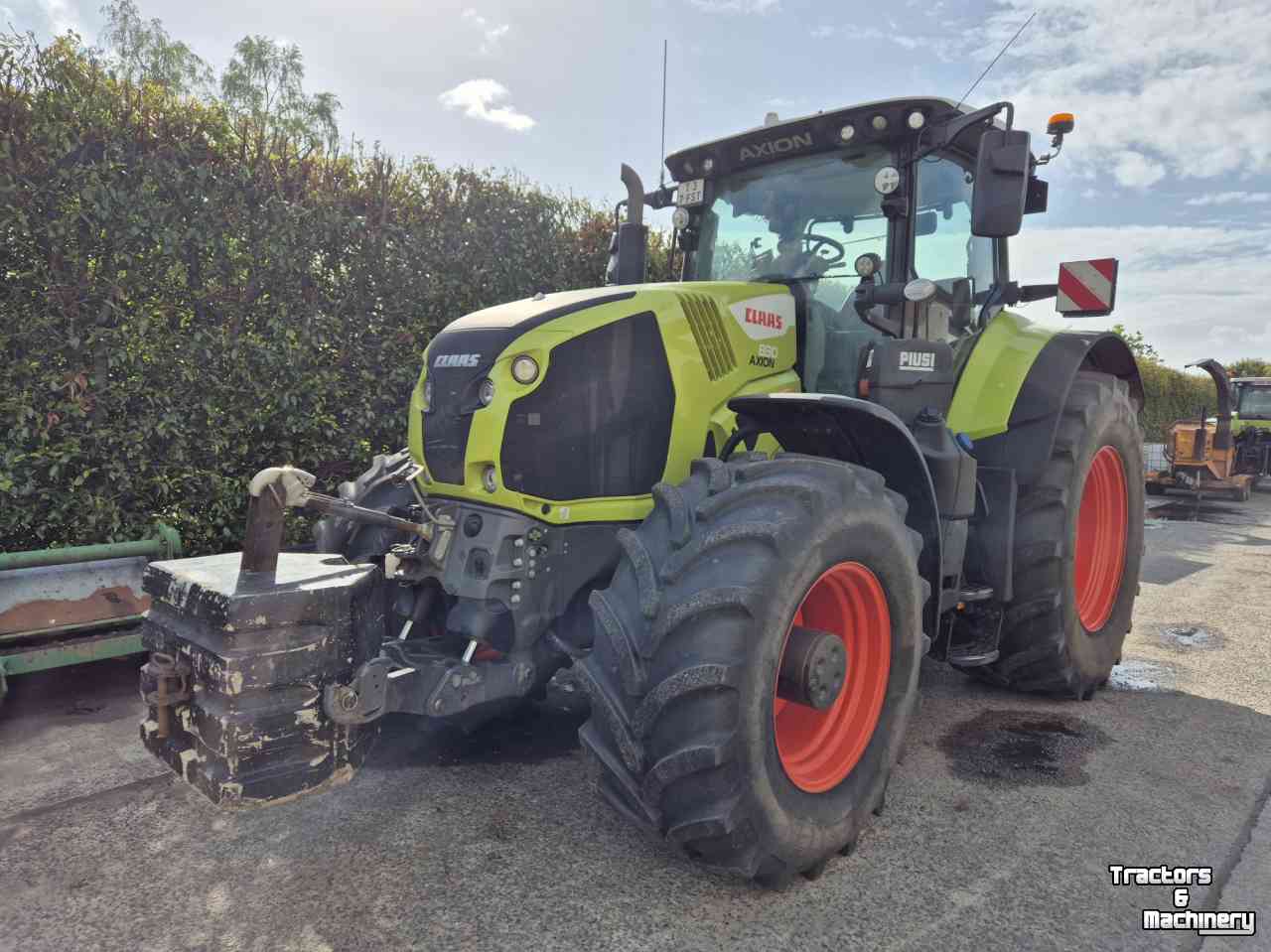 Tracteur Claas Axion 830 Cmatic Cebis