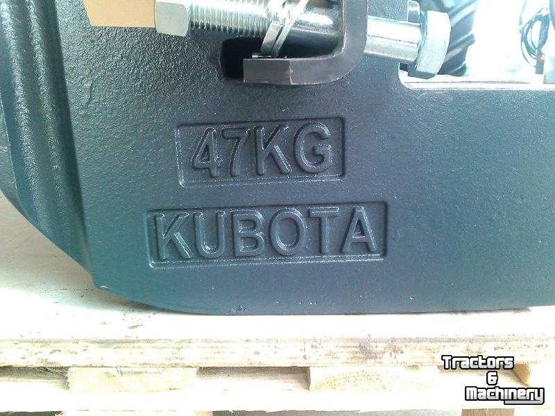 Poids frontaux Kubota frontgewichten 47 kg