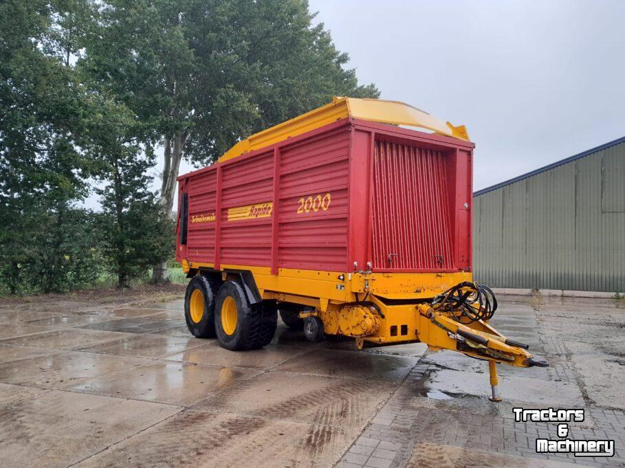 Autochargeuse Schuitemaker opraap-/doseerwagen type Rapide 2000 DO