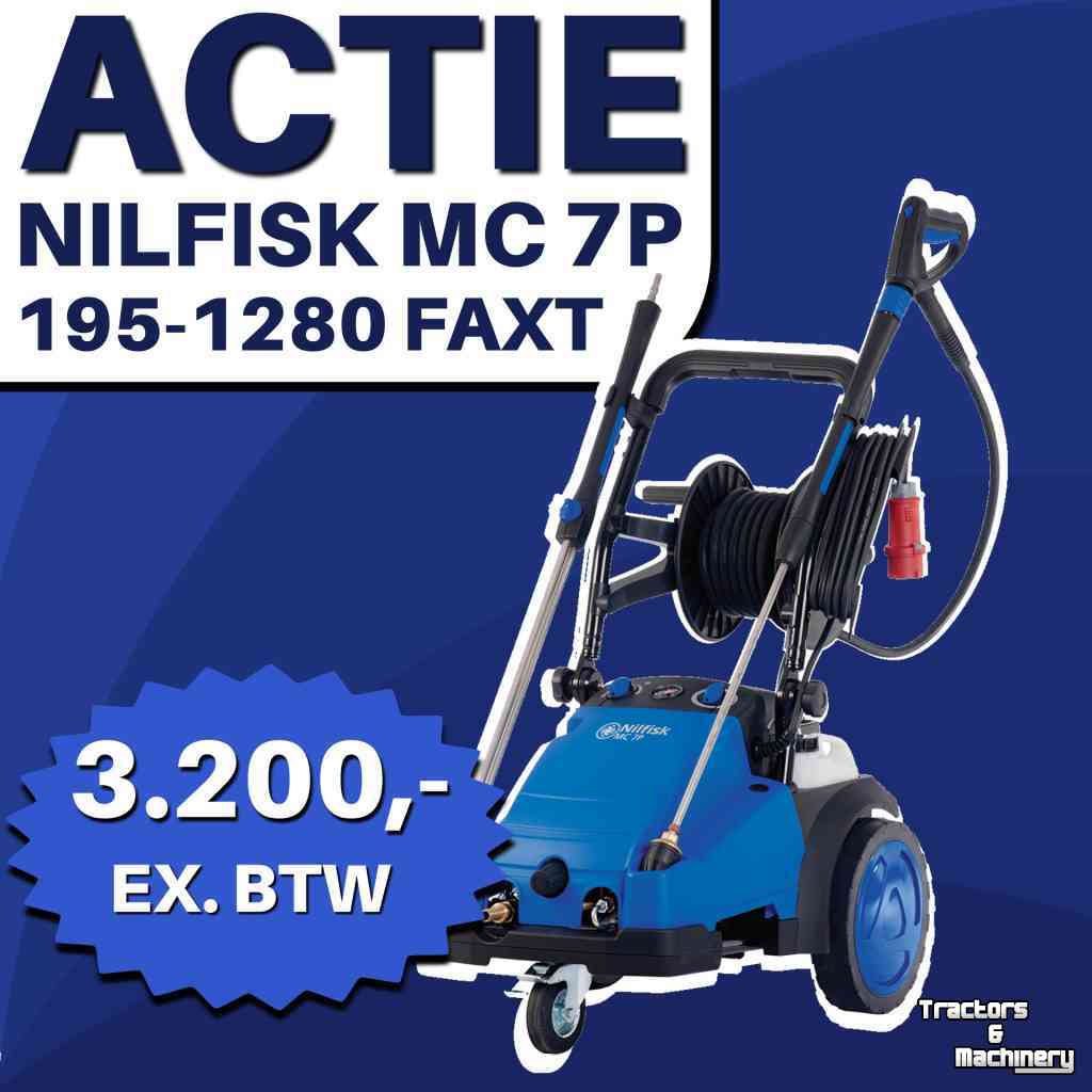 Nettoyeur à haute pression Chaud/Froid Nilfisk MC 7P - 195/1280 FAXT